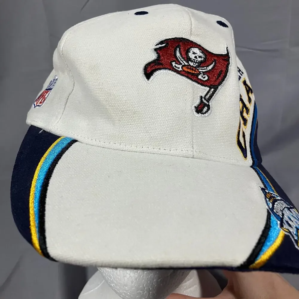 Tampa Bay Buccaneers Super Bowl XXXVII Champions Hat Reebok NFL‎ On Field Cap